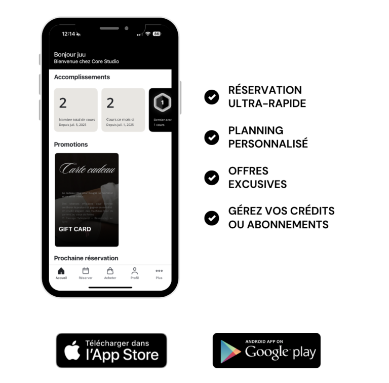 THE CORE STUDIO - Le premier studio Reformer à Reims